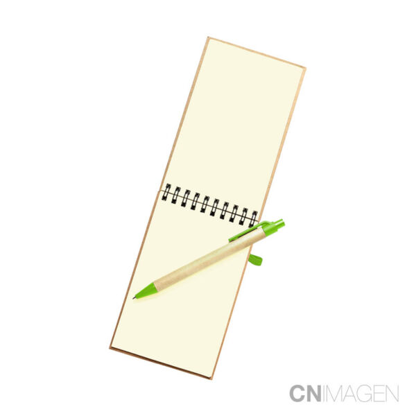 Anotador Ecológico Con Bolígrafo - Imagen 2